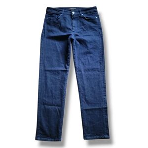 Sportmax Code MaxMara Dark Blue High Rise‎ Perfect Fit Crop Jeans Size 29